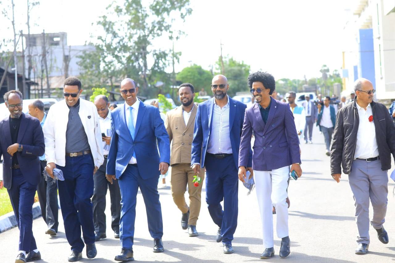 BDU Board Members Visiting Selam Campus