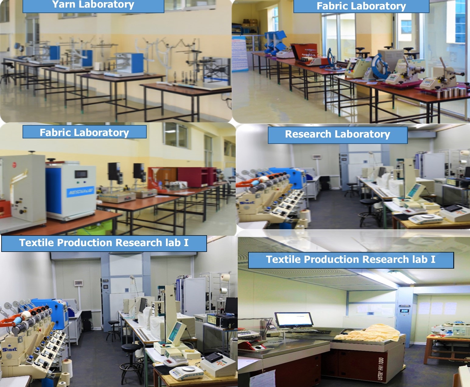 Laboratories under Textile Production