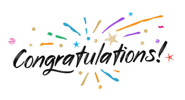 CONGRATULATIONS
