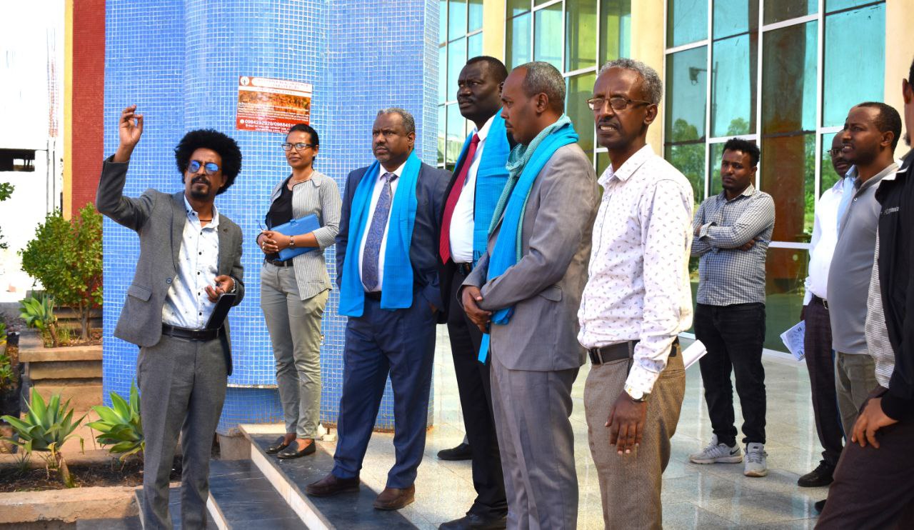 Delegates of the University of Sinnar has visited BDU-EiTEX