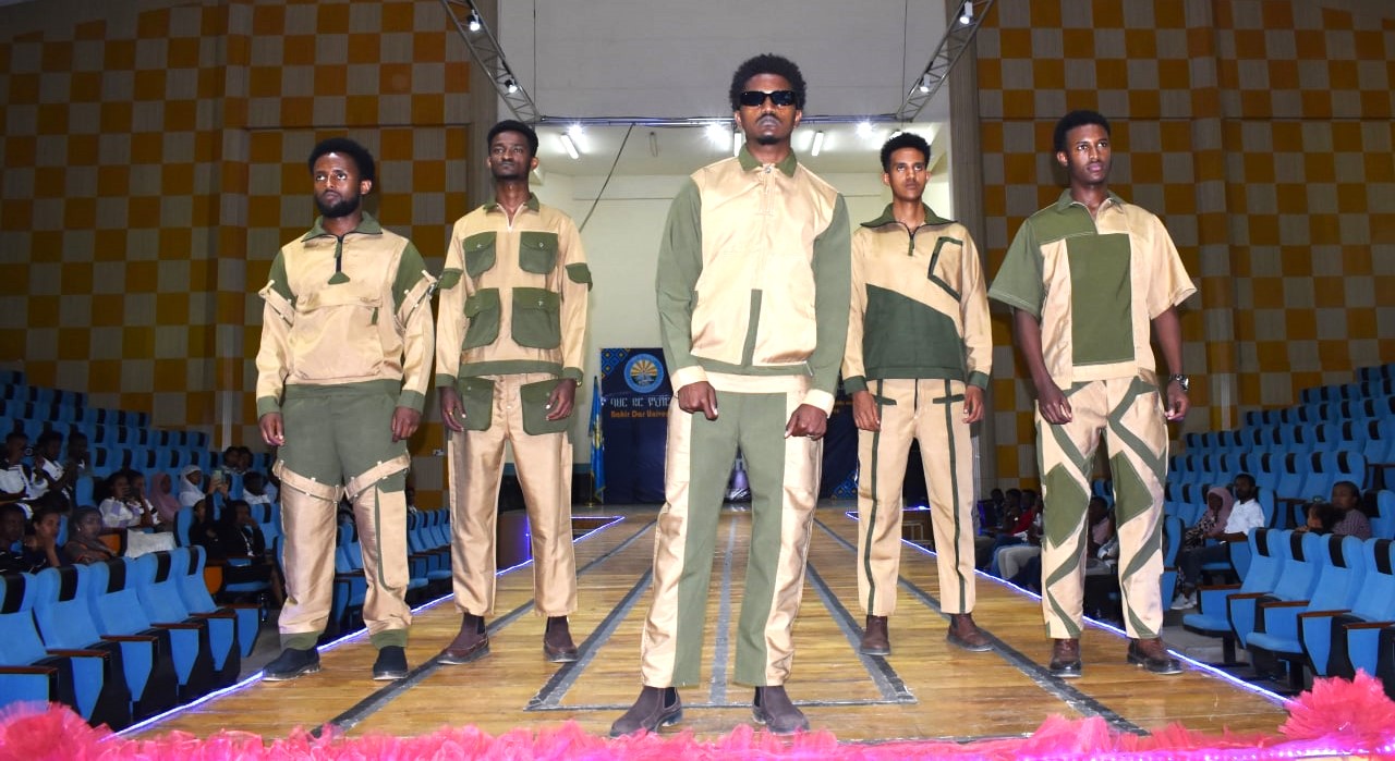 EiTEX Fashion Design students organized a fashion show based on their internship program